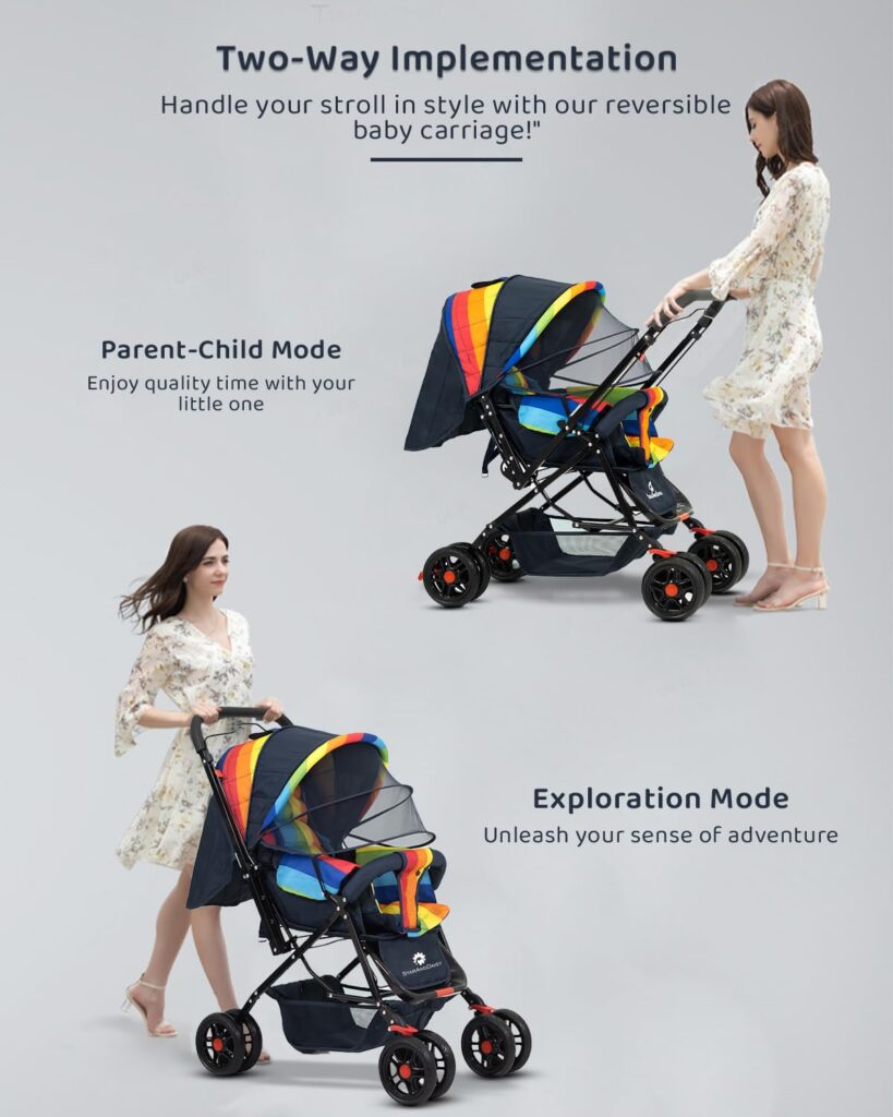 staranddaisy-sunrise-stroller-jogging-stroller-0-3-years-baby-kids-toddler-lightweight-reversible-handlebar-exploration-mode