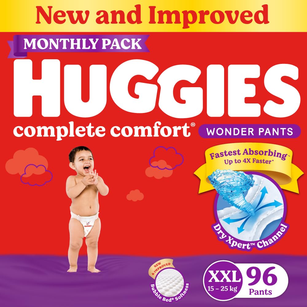 huggies-disposable-diapers-diaper-comfortable-baby-diaper-newborn-infant-toddler-absorbing-diaper-dry-expert-wonder-pants-all-night-sleep-overnight-diaper-leak-guard-breathable-material-bubble-bed-technology-soft-material