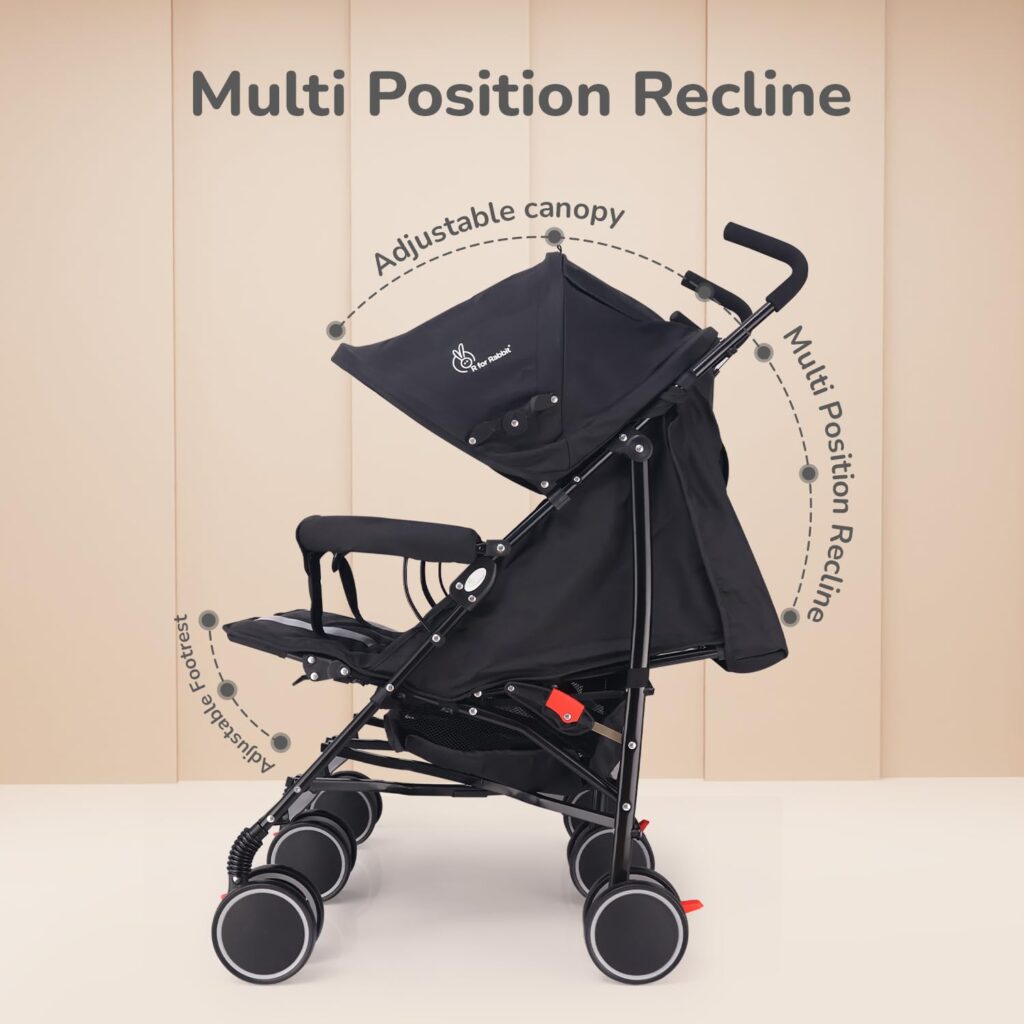 r-for-rabbit-ginny-and-johnny-twin-baby-stroller-double-stroller-pram-0-3-years-baby-toddler-reclining-seat-adjustable-canopy-adjustable-footrest-swivel-wheels-rear-wheel-link-brake